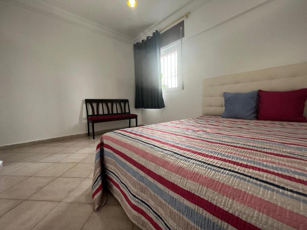 Postel nebo postele na pokoji v ubytování Appartement luxueux