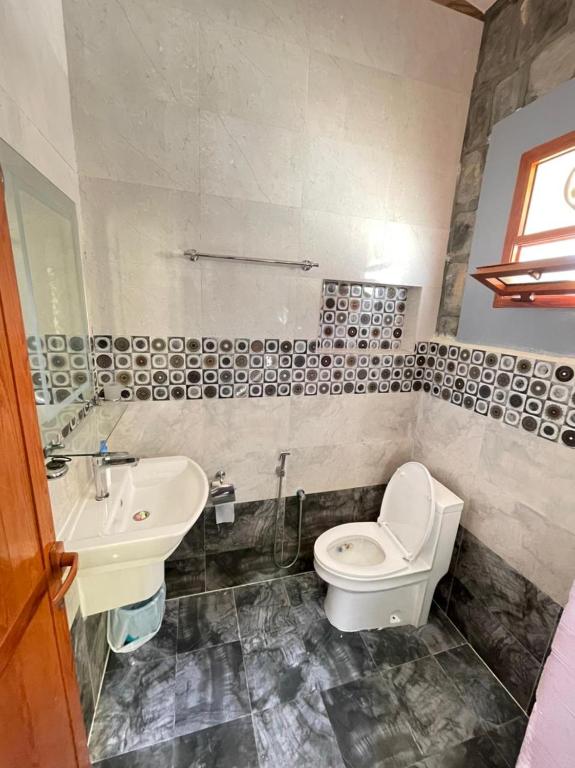 Koupelna v ubytování Jabal Shams Villa