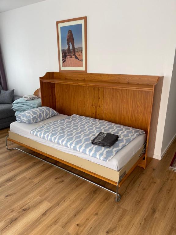 Postel nebo postele na pokoji v ubytování Gasthaus A&S - Oostende - Beach