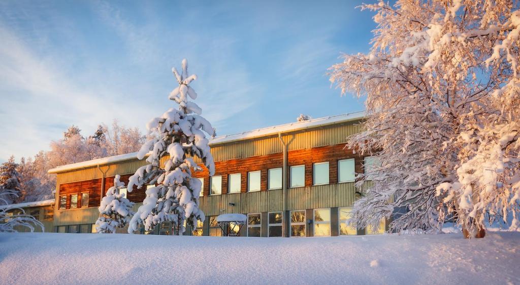 ÁILU - Arctic Hotel Apartments v zimě