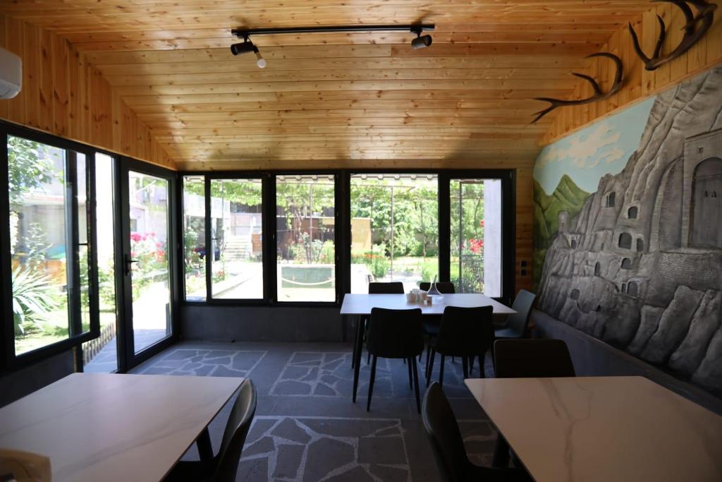 Posezení v ubytování Hotel Tsiskari