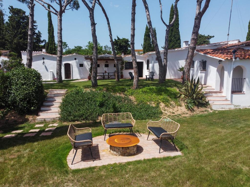 Zahrada ubytování Casa Cuatro Vientos