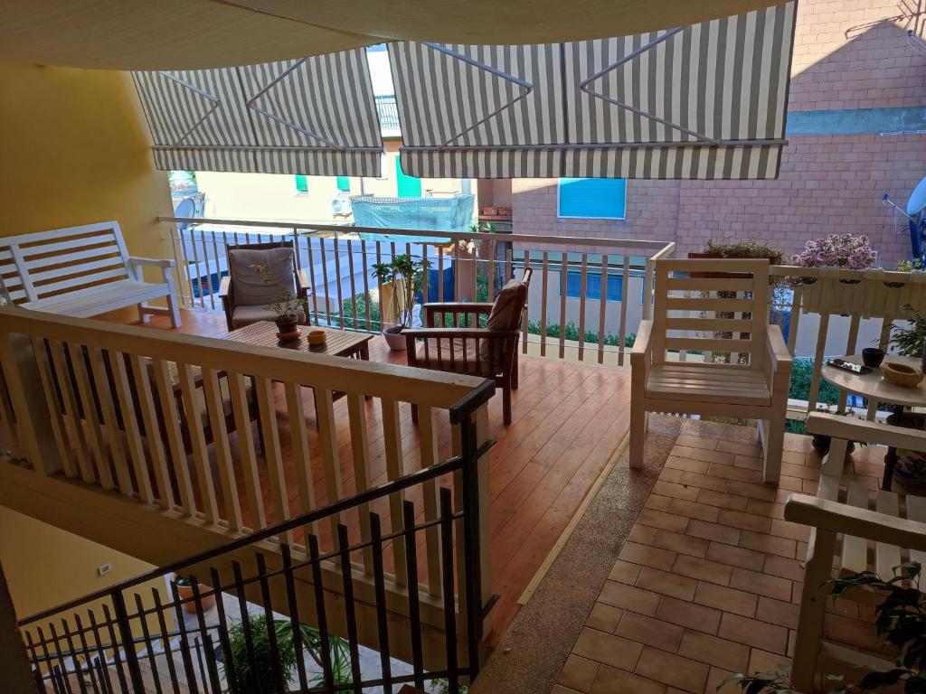 Balkón alebo terasa v ubytovaní B&B Sant'Eufemia