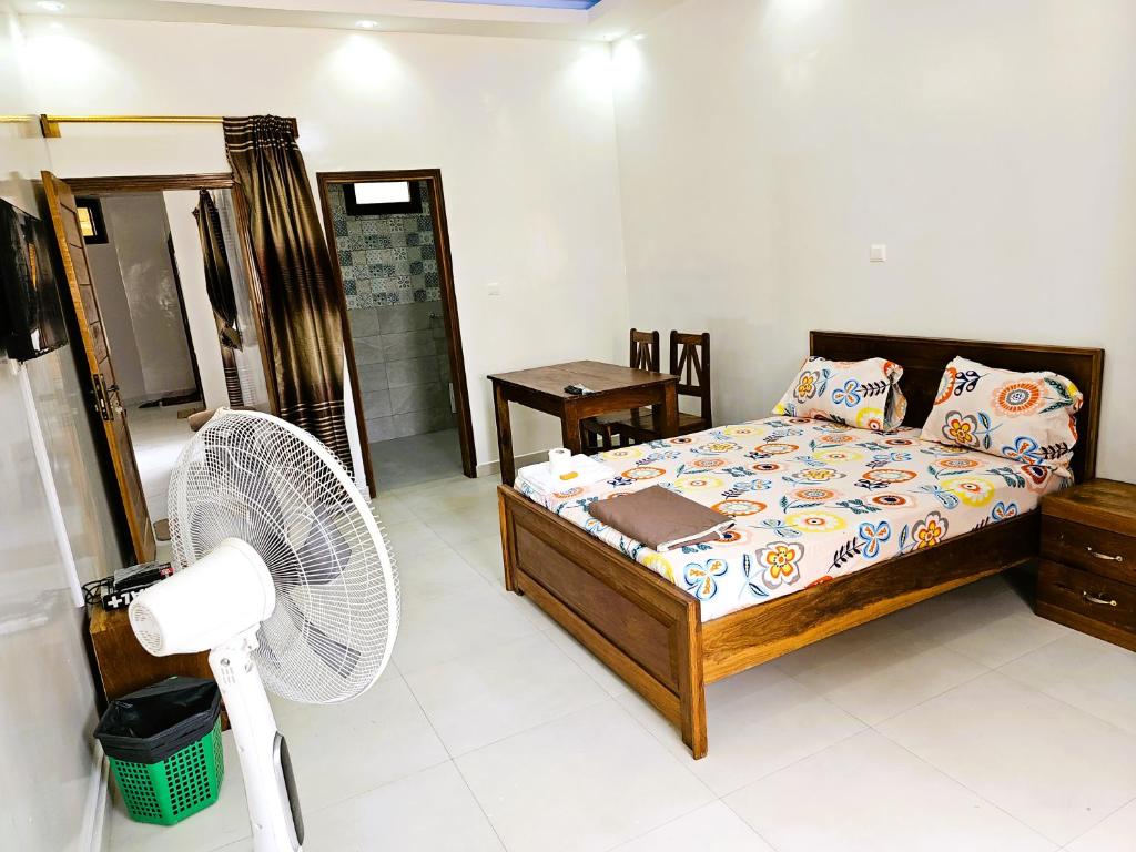 CHAMBRE NGOR- DOUCHE PRIVEE-Salon-Cuisine-Netflix - Sala De Reina De Lujo
