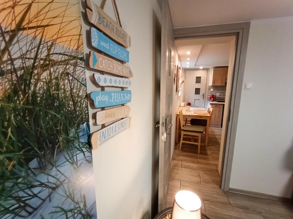 Kuchyňa alebo kuchynka v ubytovaní Apartament Nadmorski