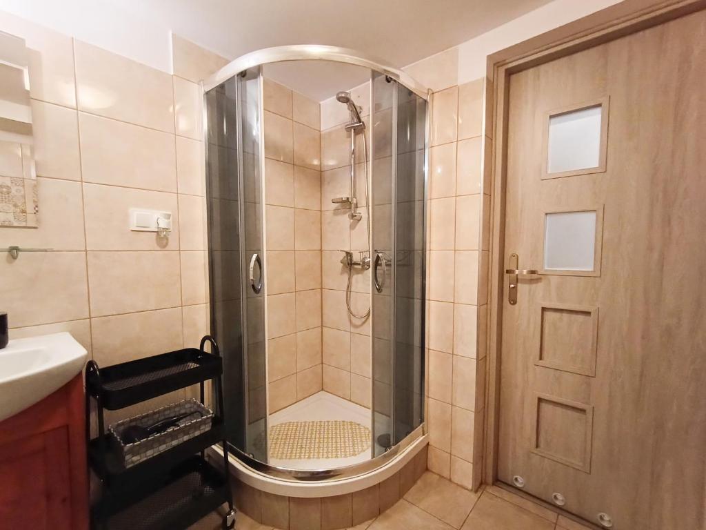 Kúpeľňa v ubytovaní Apartament Nadmorski