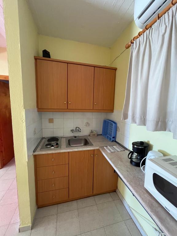 Kuchyň nebo kuchyňský kout v ubytování 9 Muses Villas