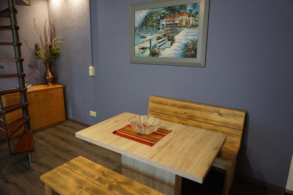 Istumisnurk majutusasutuses Waldhotel Weitblick