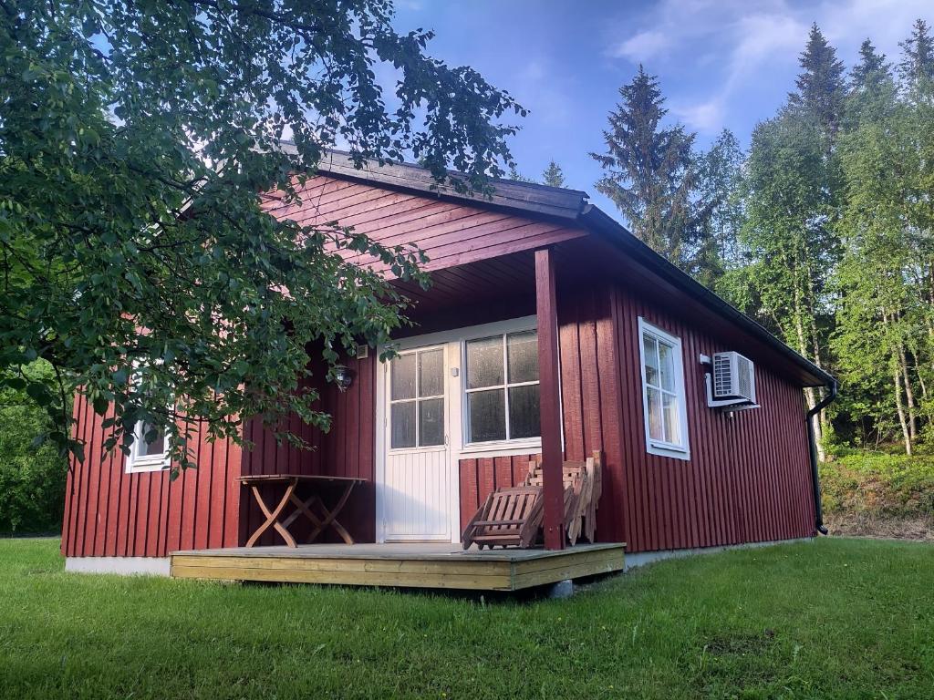 Zahrada ubytování Tärnaby Sportstugor
