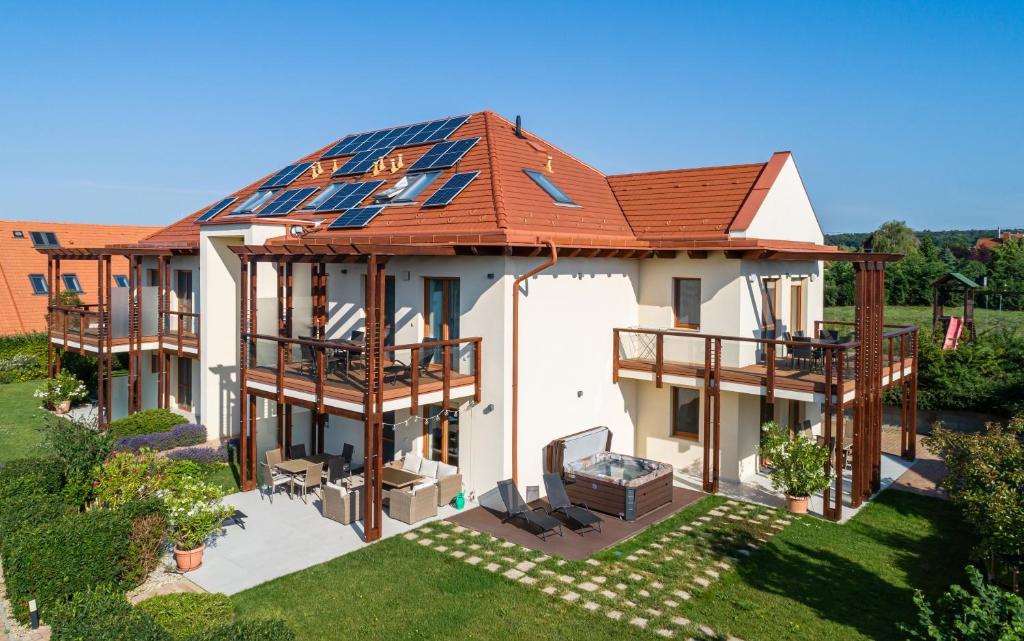Budova, kde se apartmán nachází