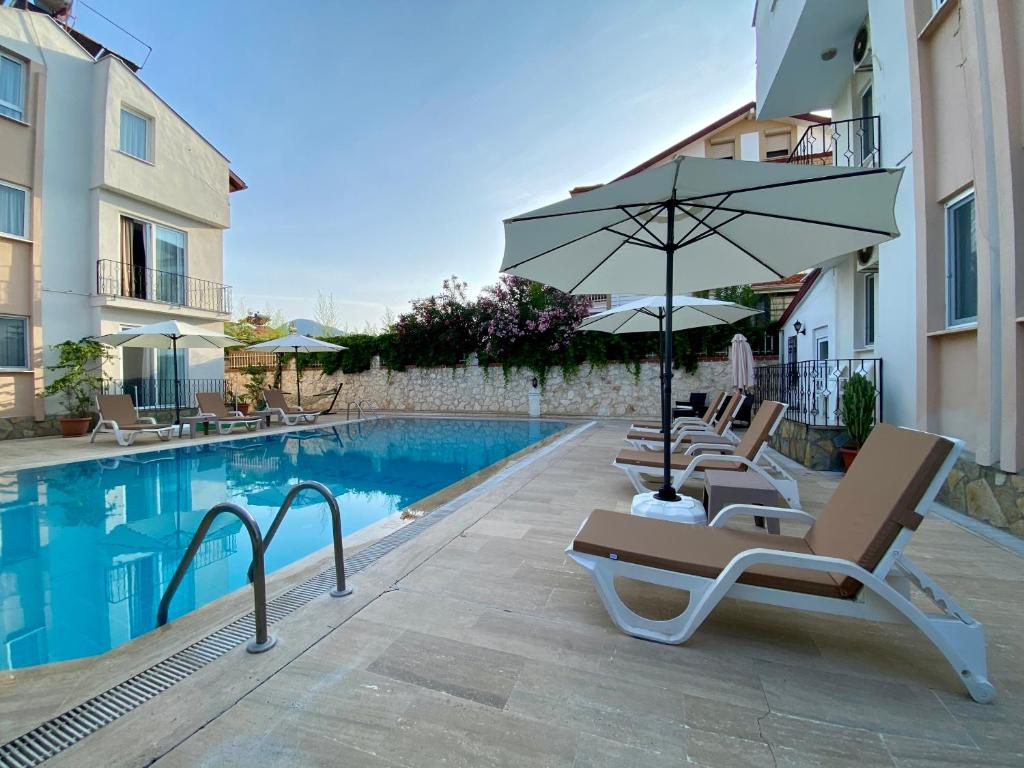 Bazén v ubytování Cam Hotel nebo v jeho okolí