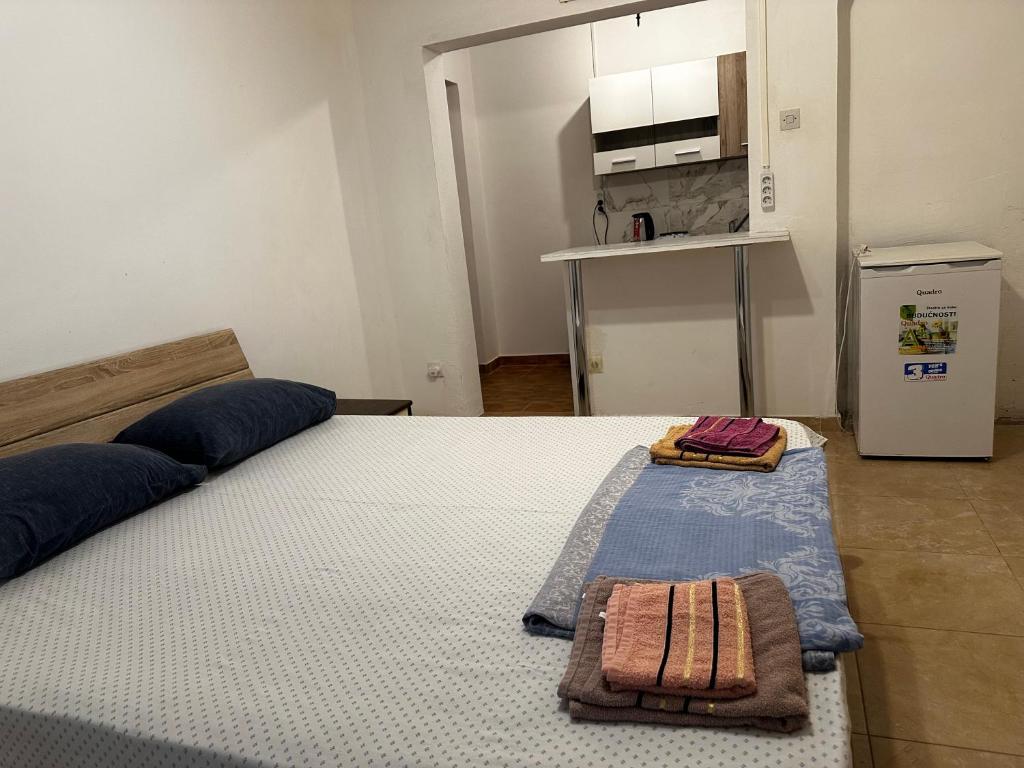 Postel nebo postele na pokoji v ubytování Green Villa