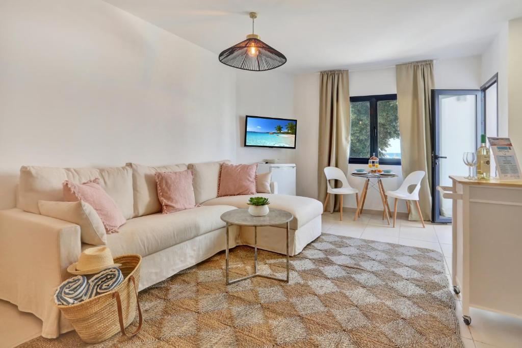 Posezení v ubytování 4rooms Fuerteventura