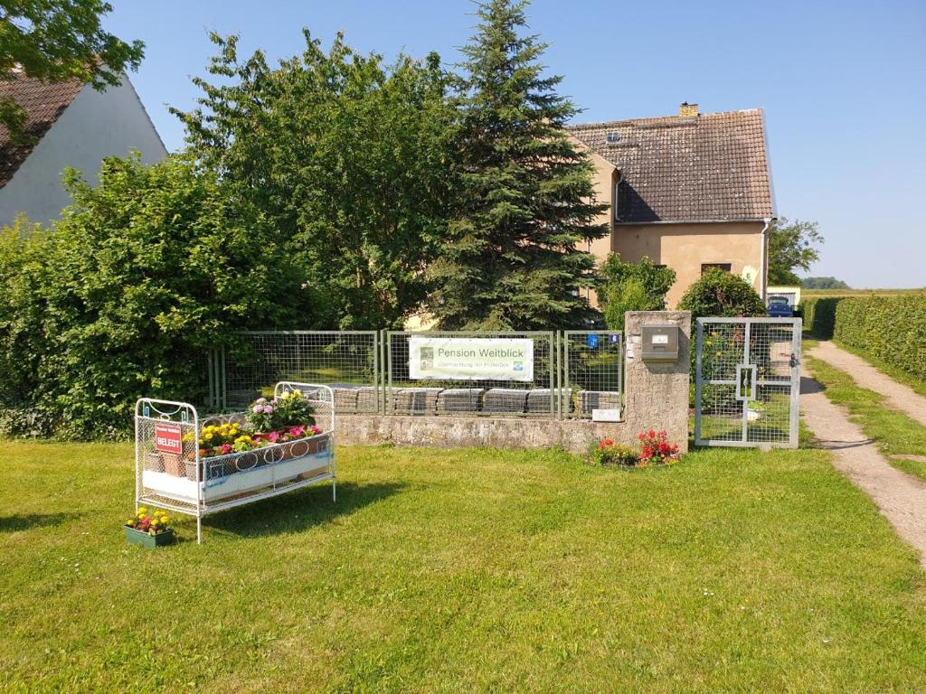 Zahrada ubytování Pension Weitblick