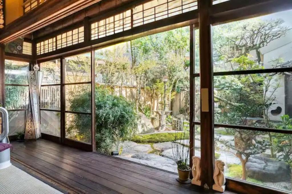 Zahrada ubytování Kominka Mitsuhama Ryokan