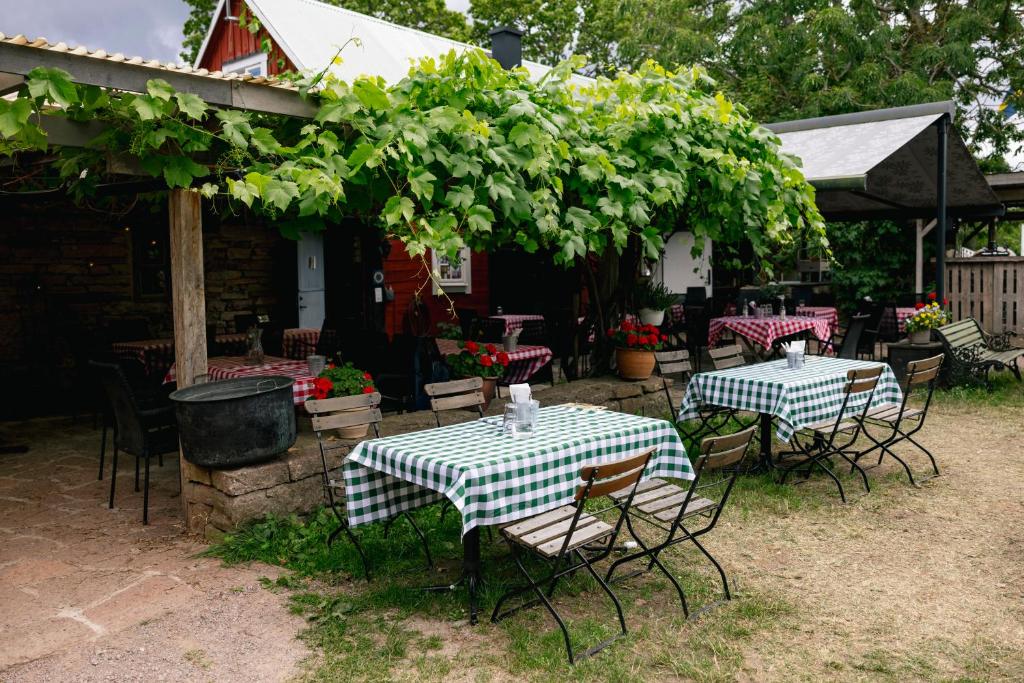 Zahrada ubytování Kackelstugan