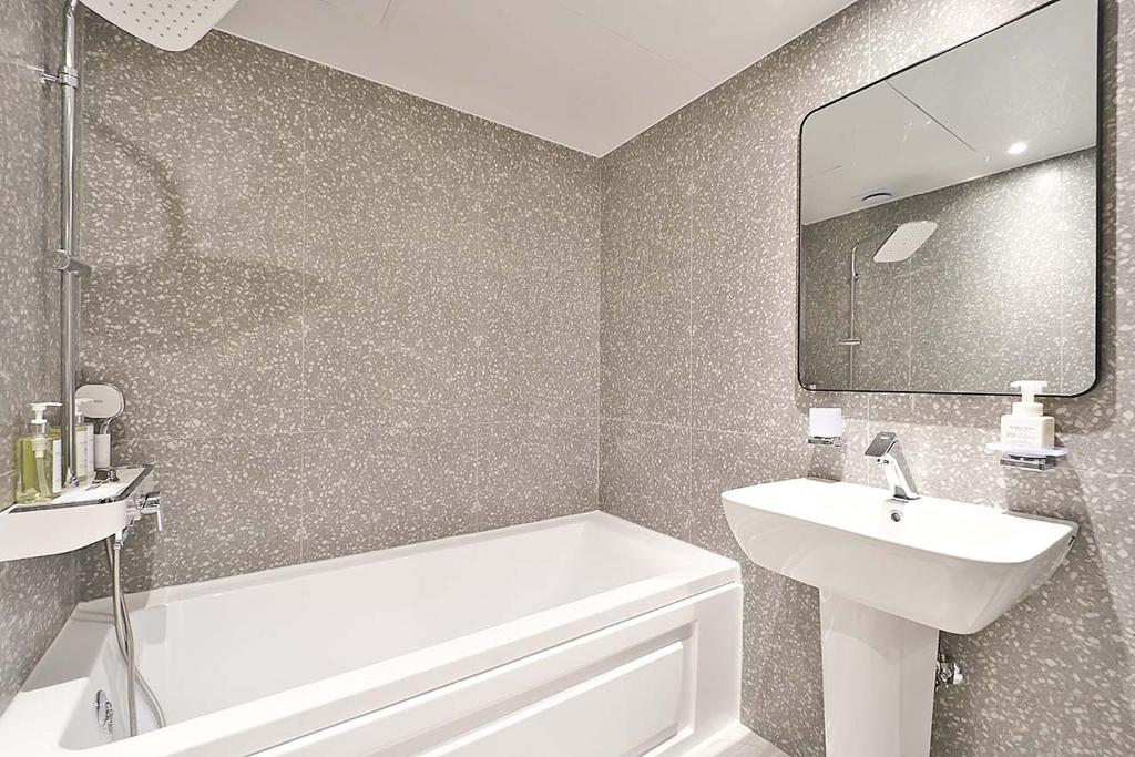 Koupelna v ubytování Rubato Hotel Ulsan Junggu
