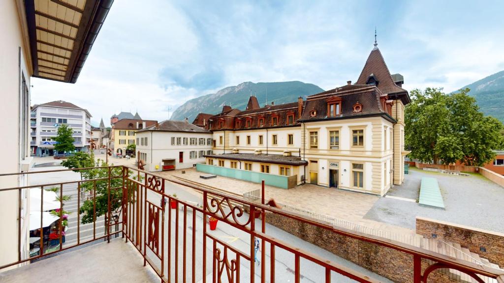 Nespecifikovaný výhled na hory nebo výhled na hory při pohledu z apartmánu