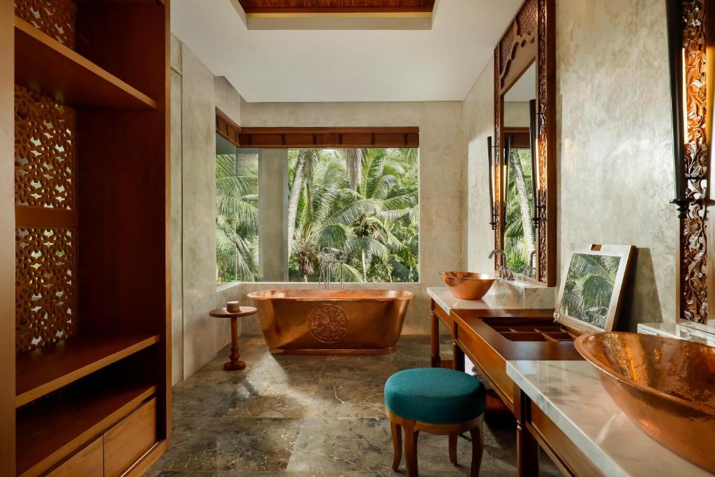 Posezení v ubytování Abisena Wellness & Resort Ubud-Adult Only