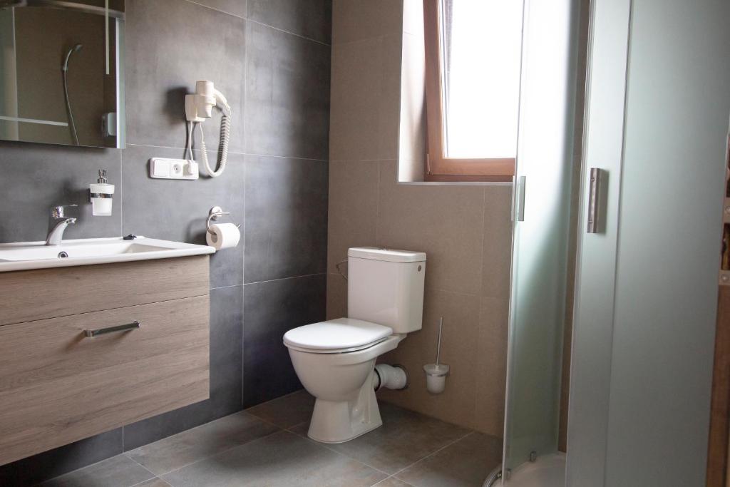 Koupelna v ubytování Apartmán nad sklepem