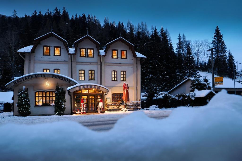 Penzión Šafran Stratená v zimě
