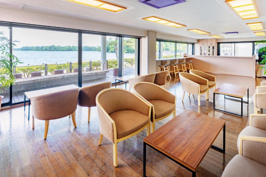 Istumisnurk majutusasutuses Amano Hashidate Hotel