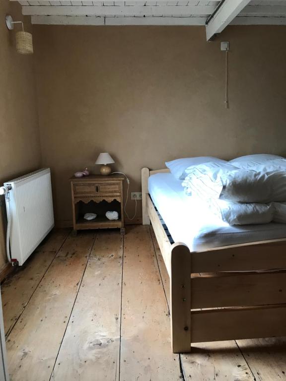 Postel nebo postele na pokoji v ubytování « Le LoMa » Ancienne fermette