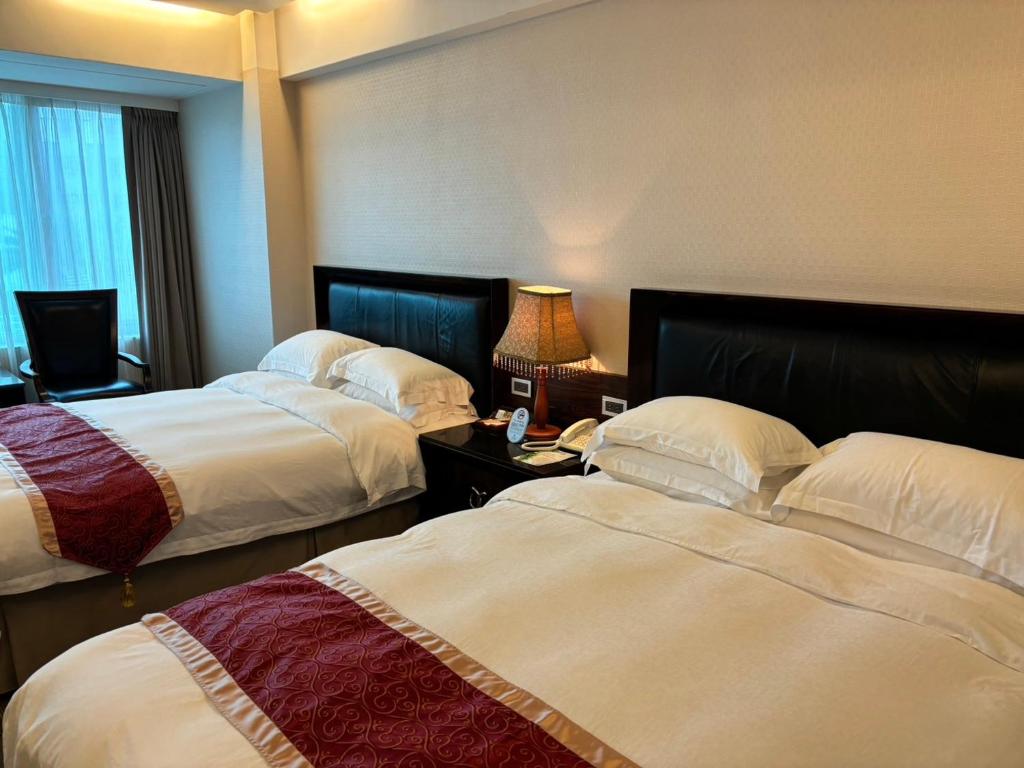 Postel nebo postele na pokoji v ubytování Art Spa Hotel