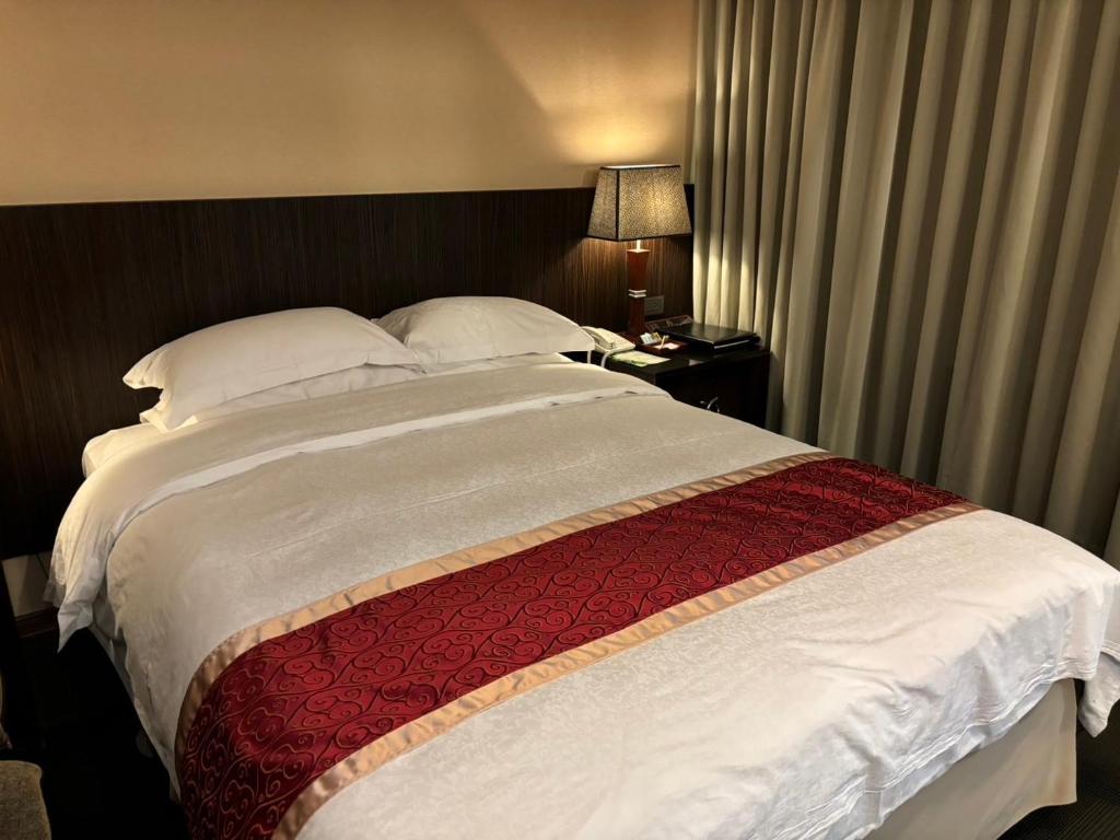 Postel nebo postele na pokoji v ubytování Art Spa Hotel