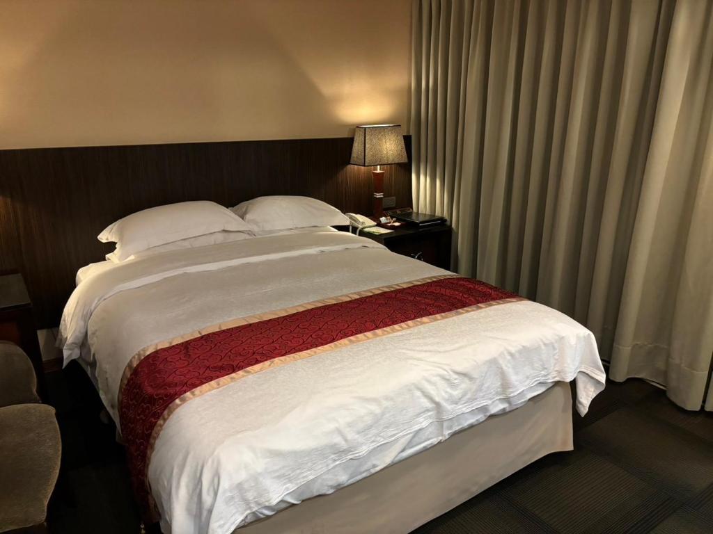 Postel nebo postele na pokoji v ubytování Art Spa Hotel
