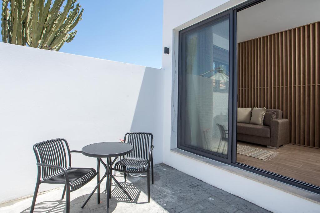 Balkón nebo terasa v ubytování Cactus Suites