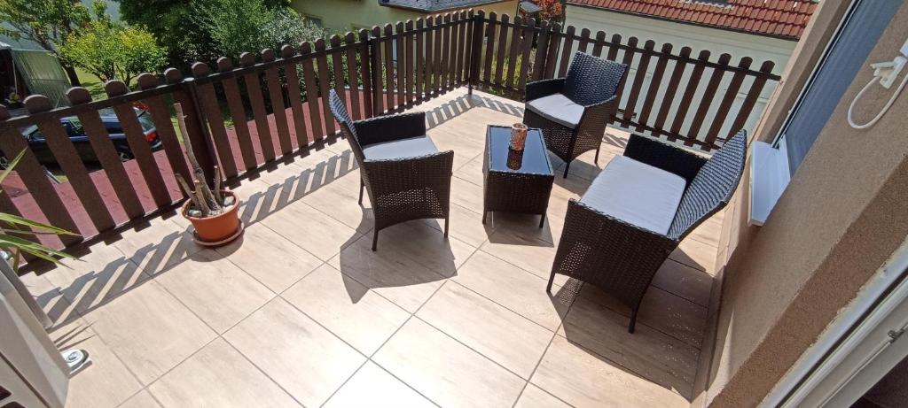 Balkon lub taras w obiekcie Krezo Ház