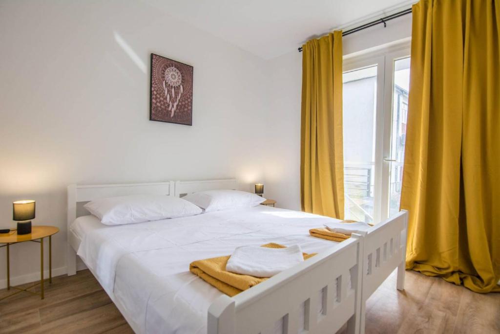 Posteľ alebo postele v izbe v ubytovaní Apartment Nia - dream vacation in Biograd