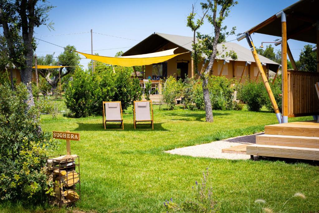 Zahrada ubytování InMaremma glamping