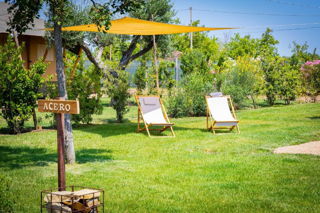 Zahrada ubytování InMaremma glamping