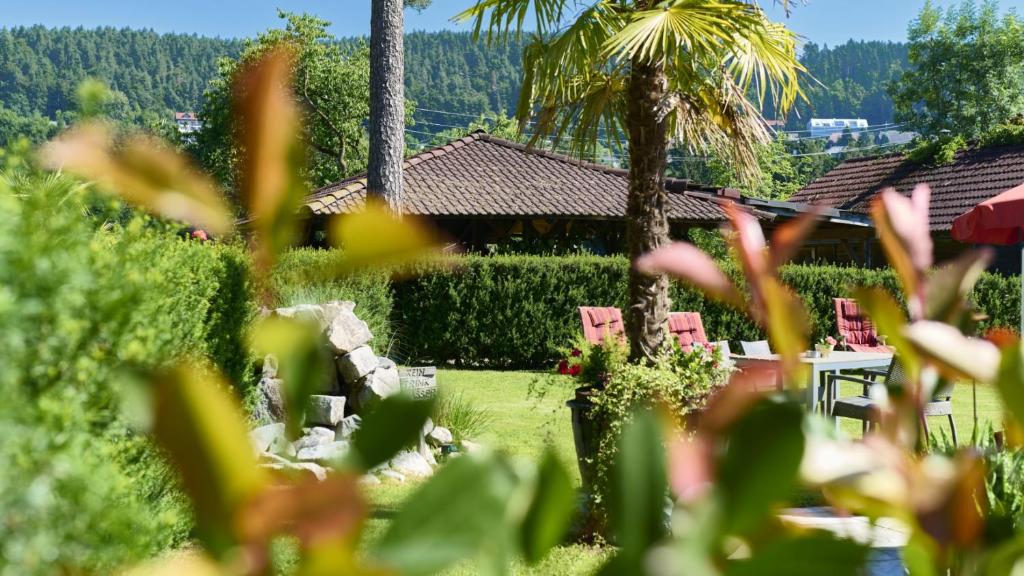Zahrada ubytování Hotel Garni Buchenhof