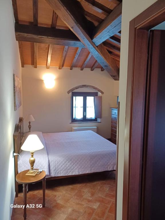 Posteľ alebo postele v izbe v ubytovaní Poggio Desto Bed & Breakfast