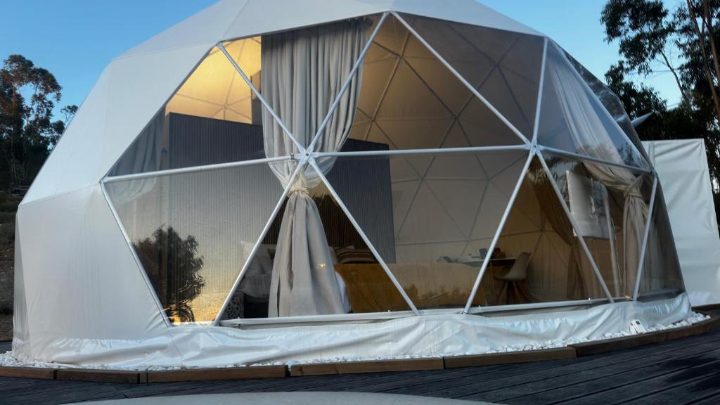 Budova, kde se the luxury tent nachází