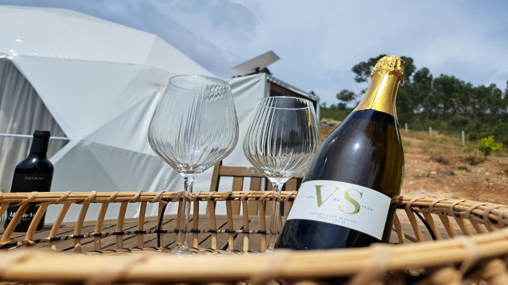 Nápoje v ubytování Glamping Casas Eco Natura