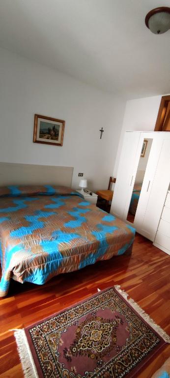 Postel nebo postele na pokoji v ubytování Casa Affitto Daone