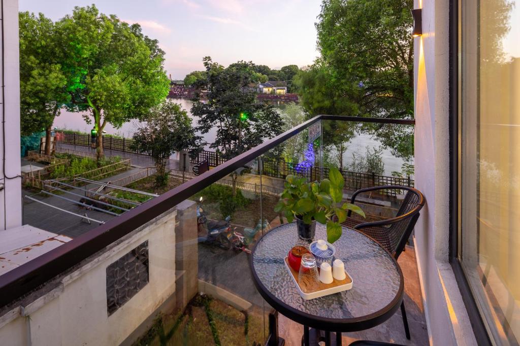 Zahrada ubytování Suzhou Zhouzhuang Slowlife River View lnn