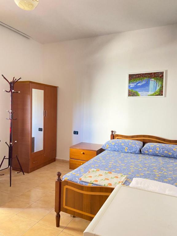 Postel nebo postele na pokoji v ubytování Vila Semako