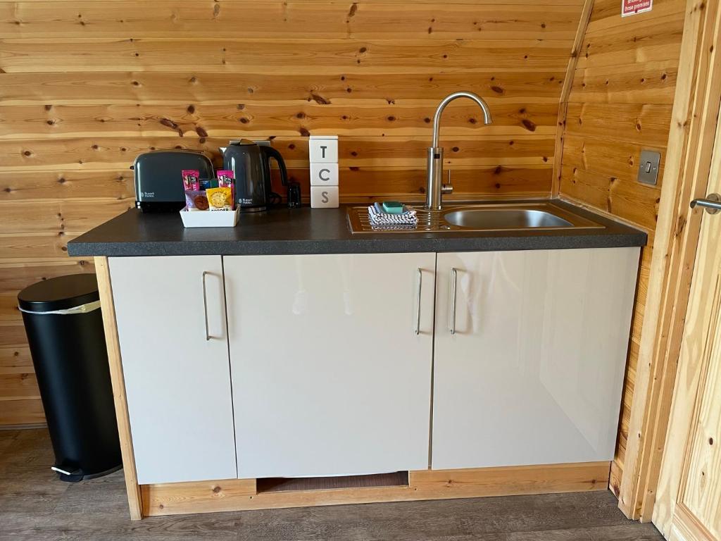 Kuchyň nebo kuchyňský kout v ubytování Glenview Lodge