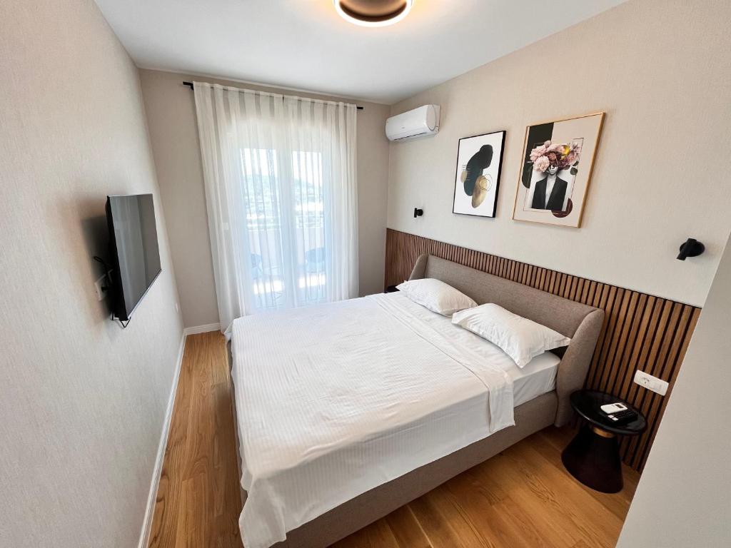Postel nebo postele na pokoji v ubytování APART 28- Luxury suites