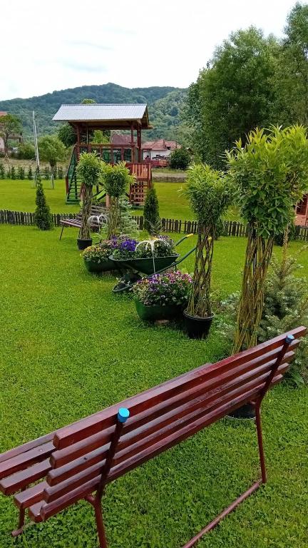 Zahrada ubytování Baltina Parc Transfagarasan