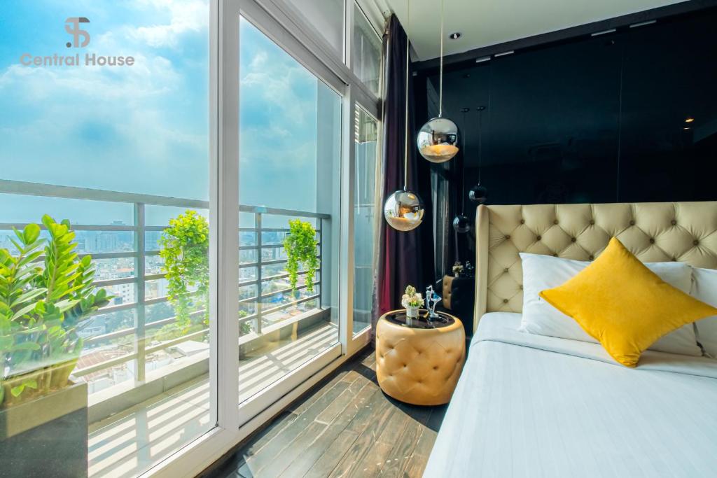 Ben Thanh - Luxury Serviced Apartments - 一居室公寓，可欣赏城市风景