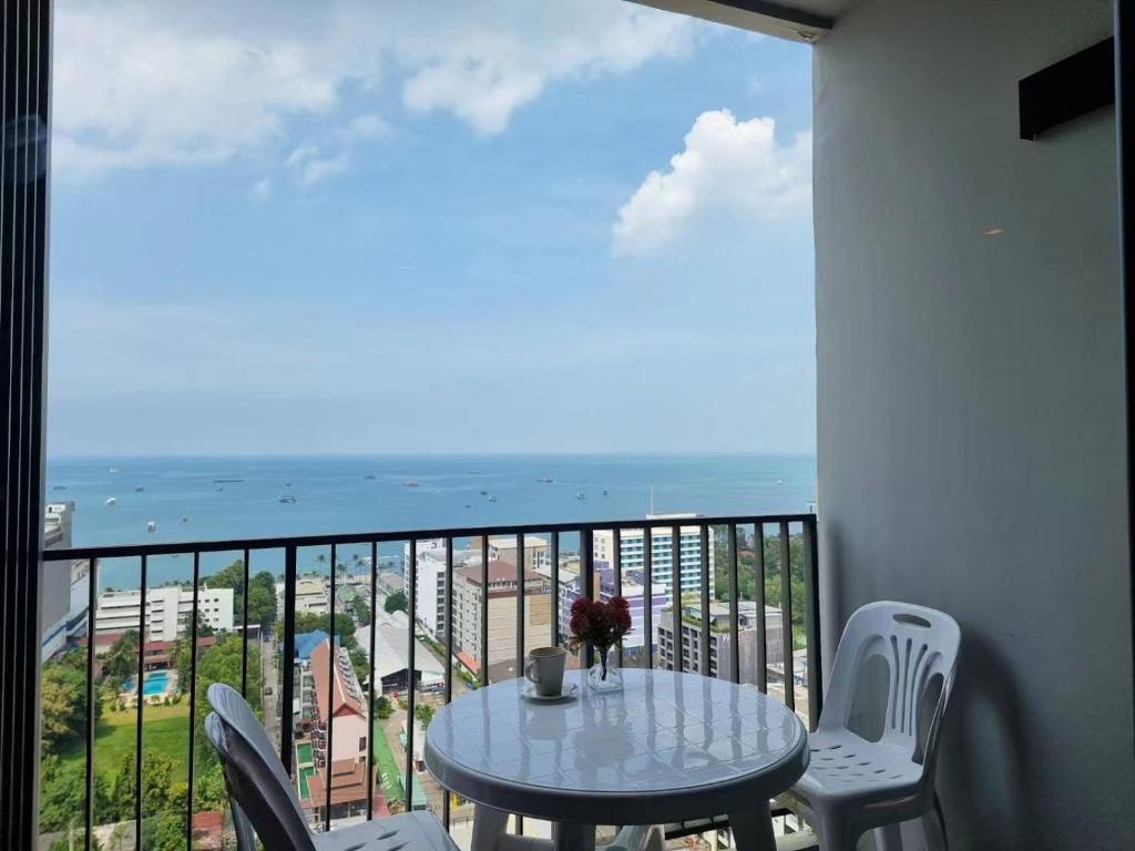 海景或在公寓式酒店看到的海景
