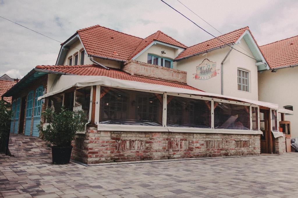 Budova, kde se bed and breakfast nachází