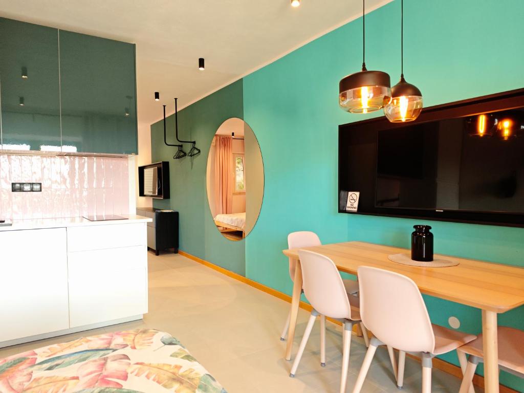 Kuchnia lub aneks kuchenny w obiekcie Apartments Pržina