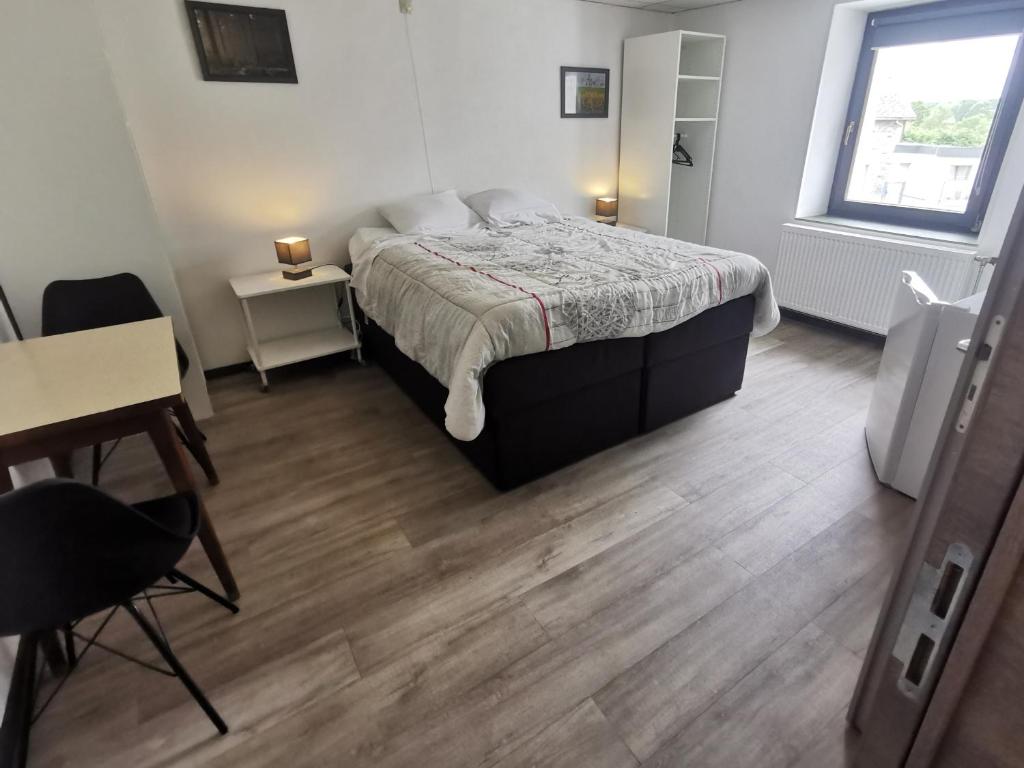 Postel nebo postele na pokoji v ubytování Chez Phil